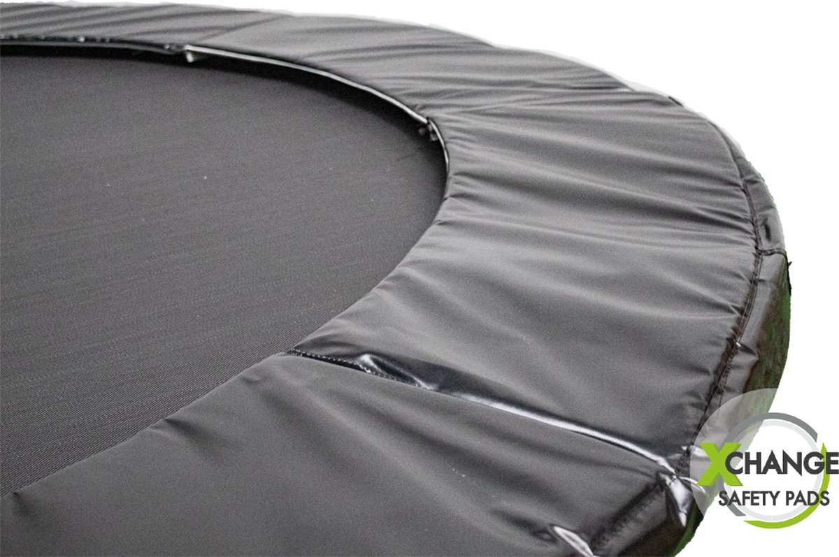 Etan Xchange Universele Trampoline beschermrand 335 cm / 11ft Zwart