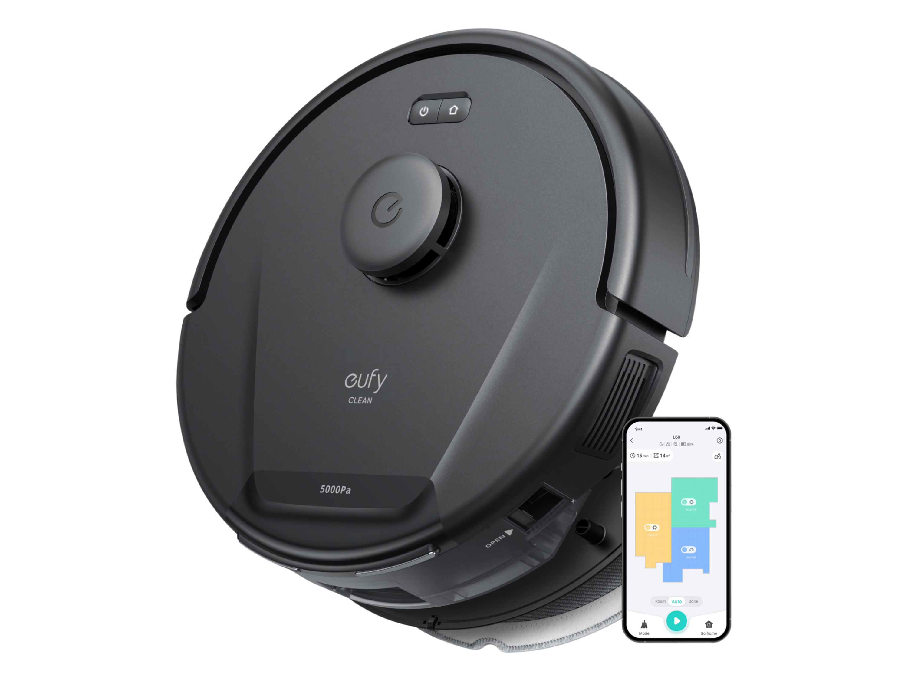 eufy Robotstofzuiger met dweilfunctie L60 Hybrid