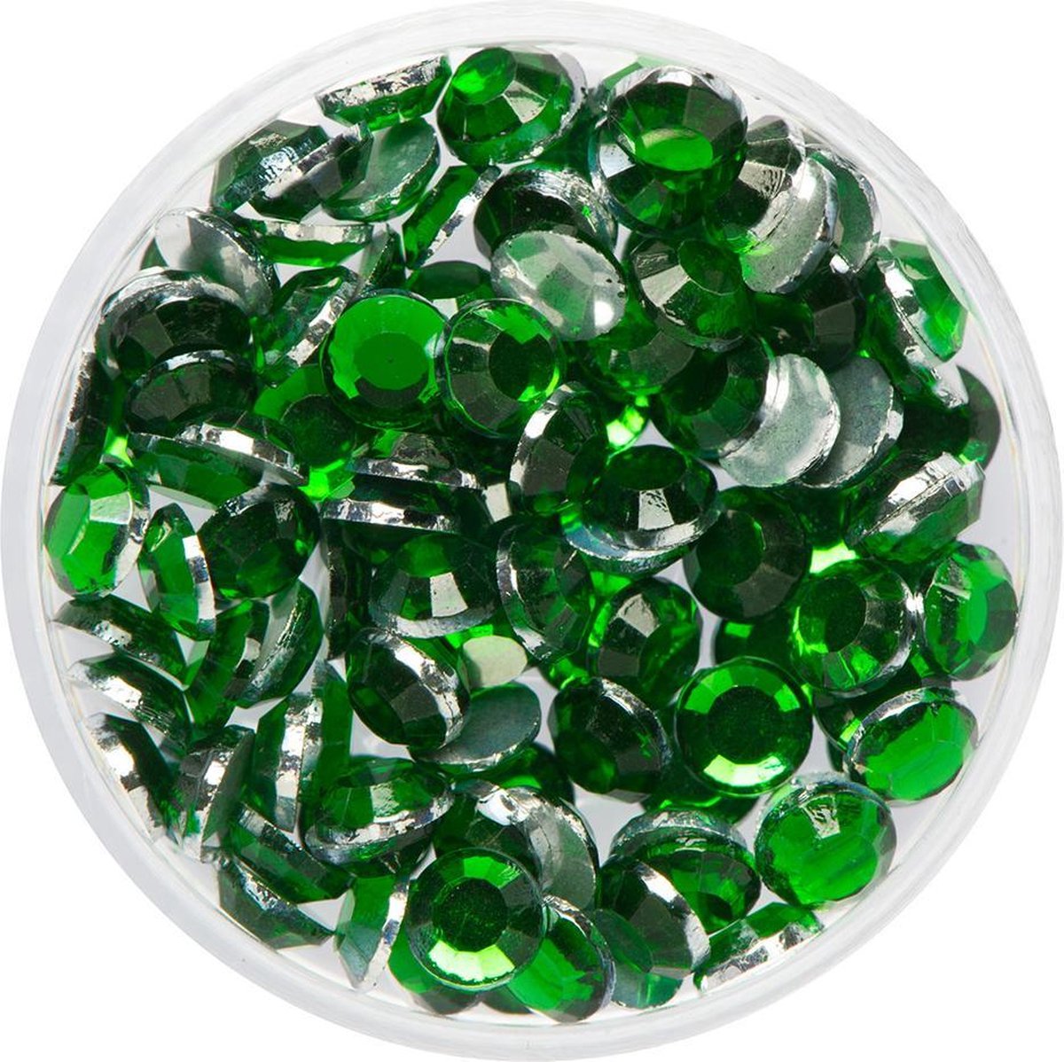 Eulenspiegel Glittersteentjes Smaragd