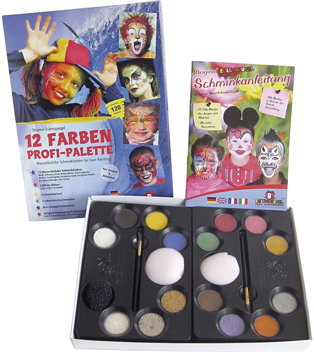 Schmink set met stap-voor-stap, professioneel, 1 set