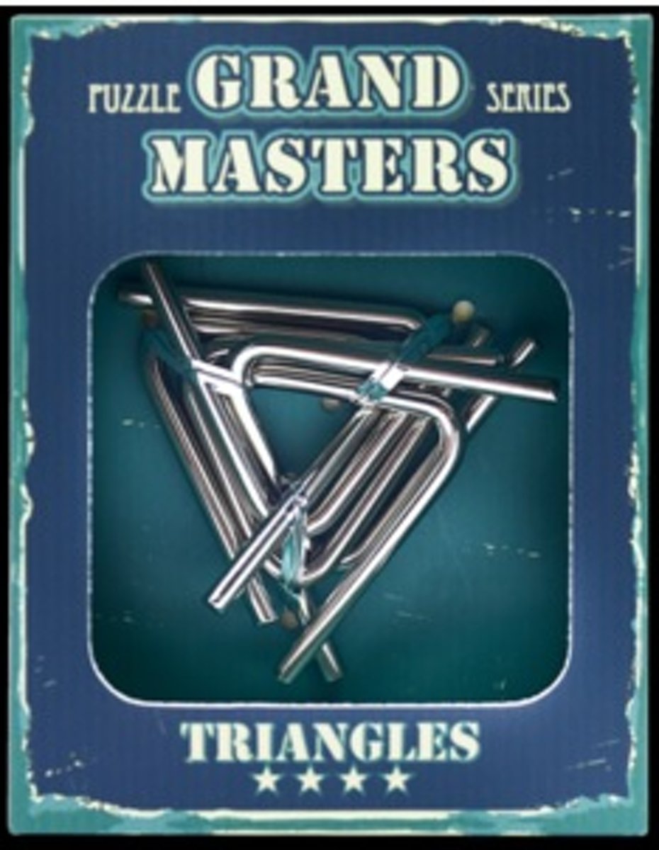 Eureka 3D Grand Master Puzzle Triangles**** (Blue)