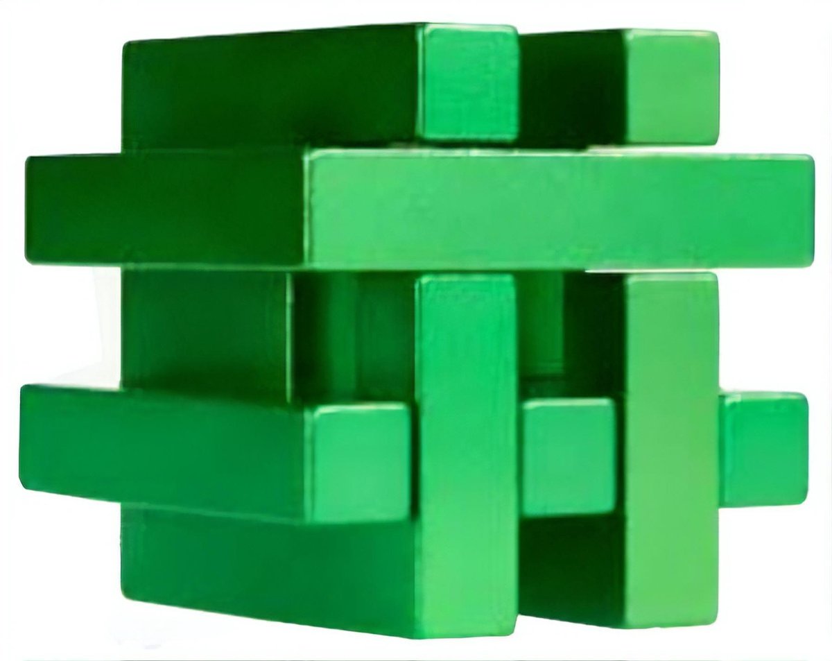 Eureka 3d Puzzle Breinbreker Puzzel In Blik Groen
