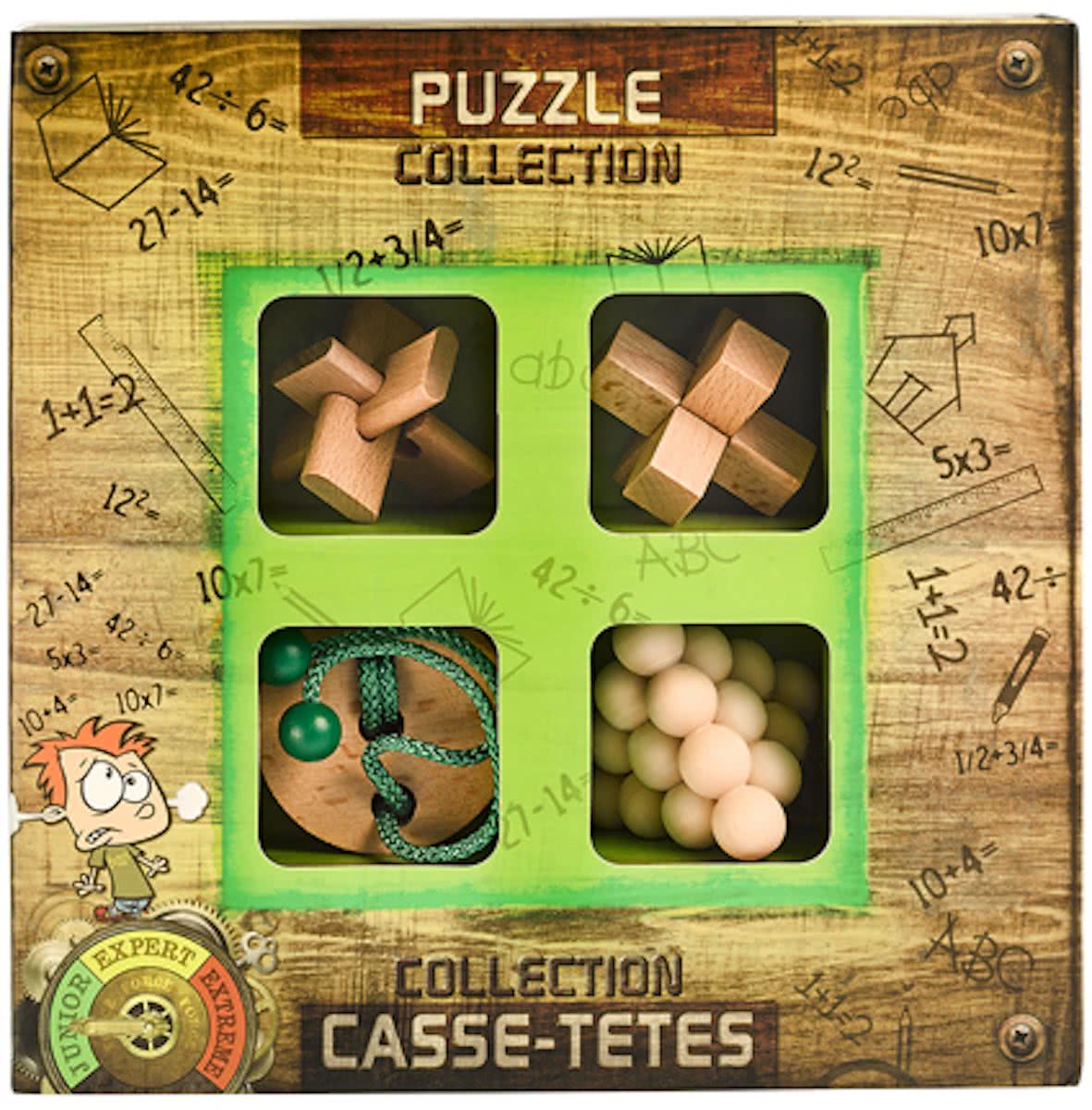 Junior Wooden Puzzles collection