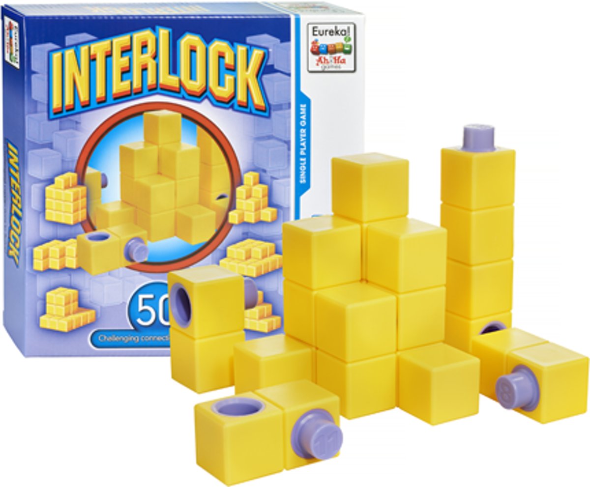 Eureka breinpuzzel Interlock 50 opdrachten