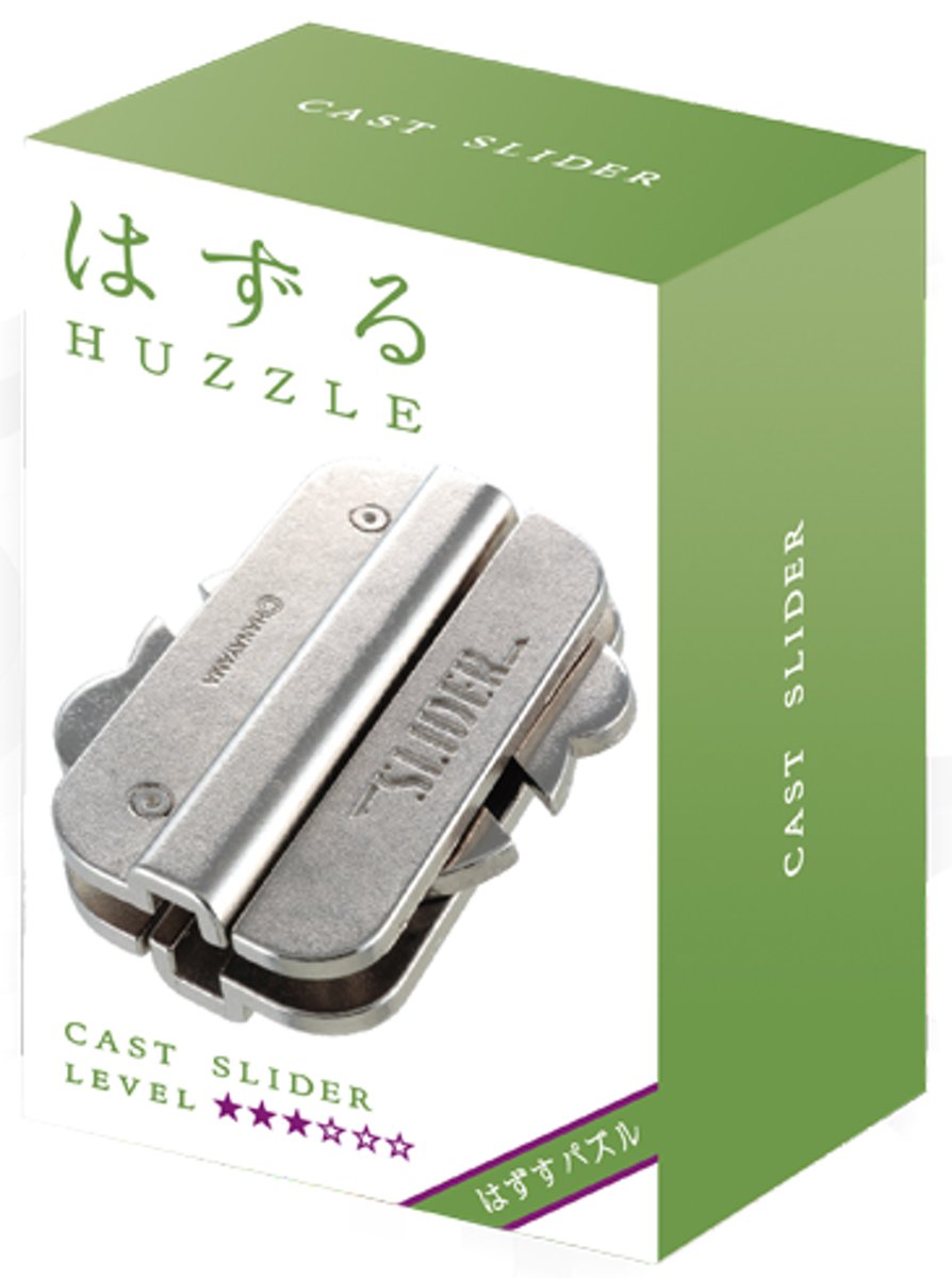 Huzzle Cast breinbreker metaal slider ***