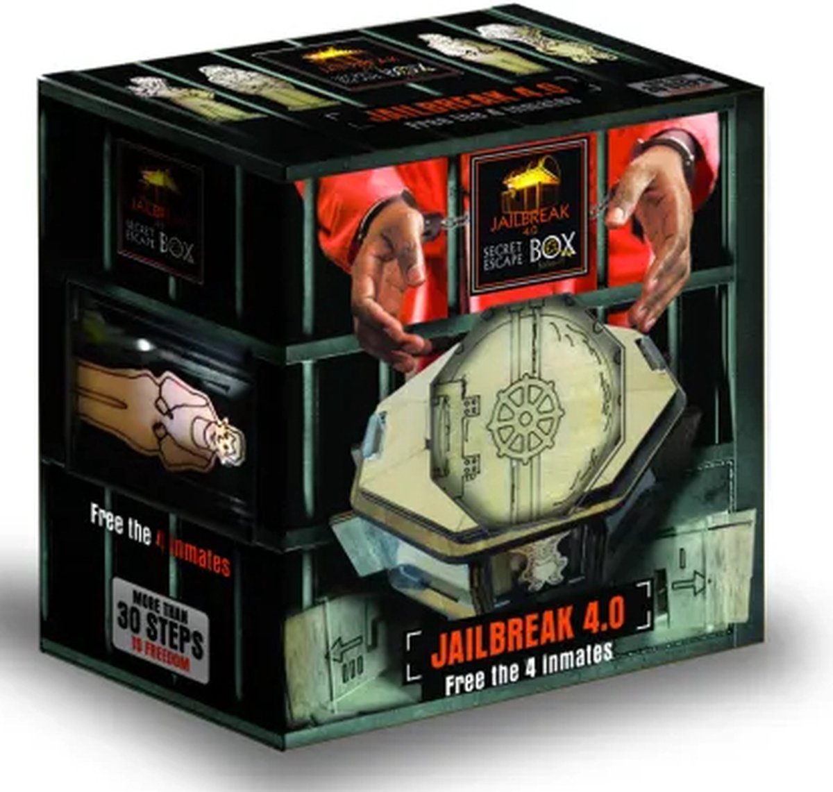 Jailbreak 4.0 escape box - escape room - plywood