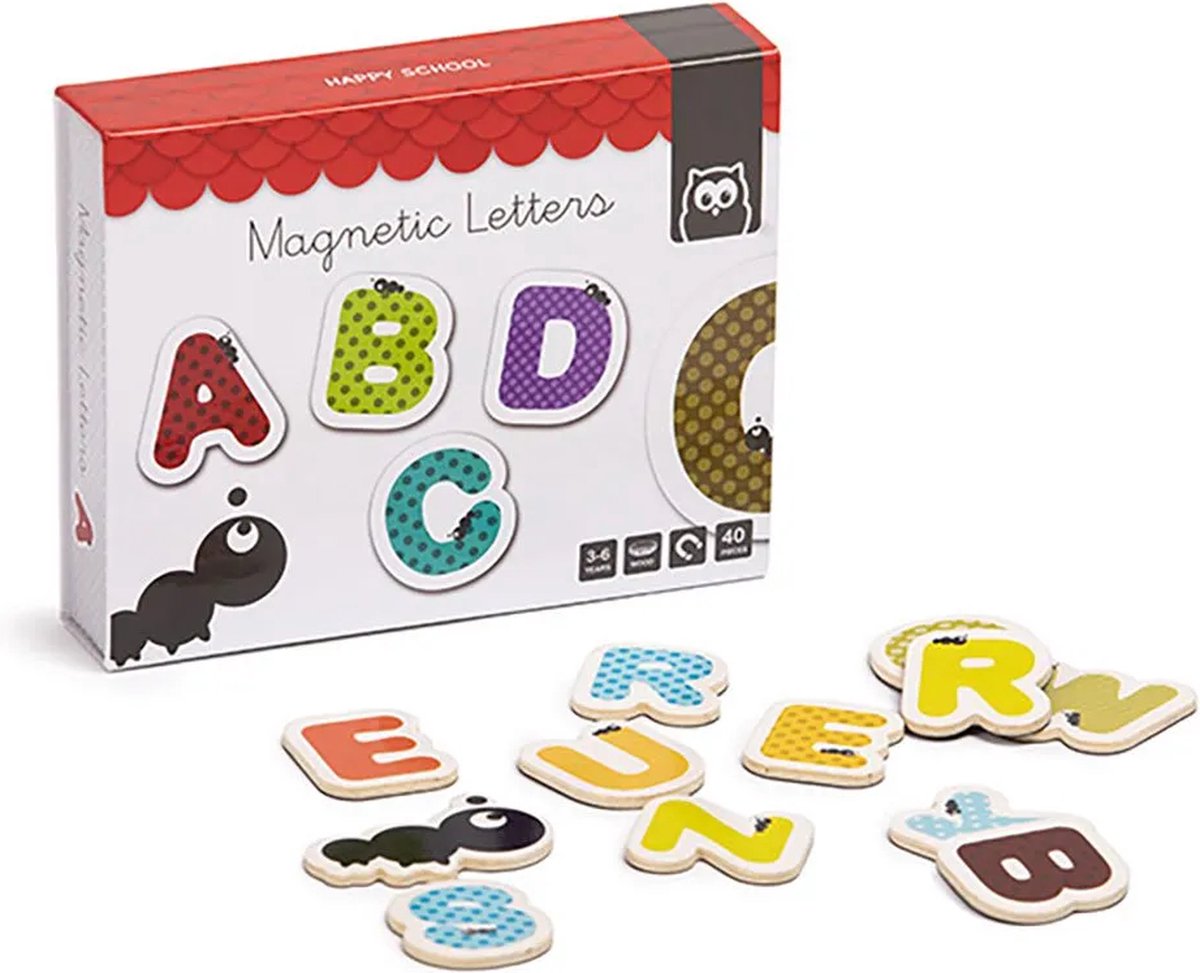 Eurekakids Magnetische Letters - In Luxe Doos - 40 Onderdelen
