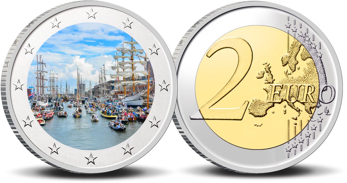 2   munt Amsterdam 750-13 Sail Amsterdam