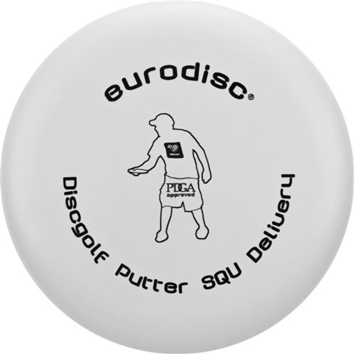 Discgolf Putter standaard Wit