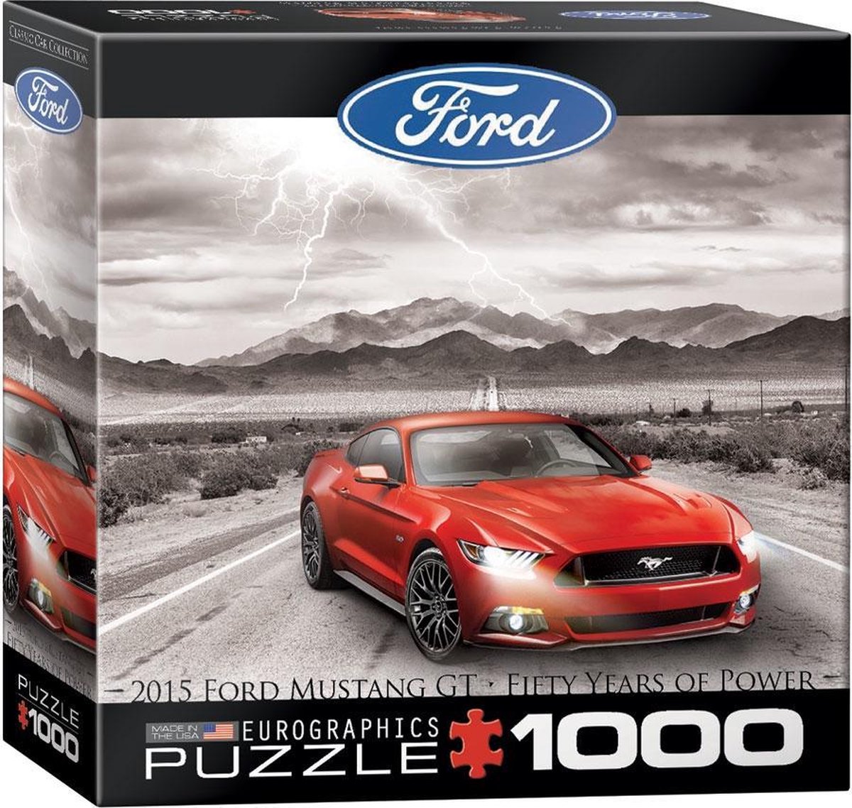 Eurographics Ford Mustang 2015 1000pcs Legpuzzel 1000 stuk(s)