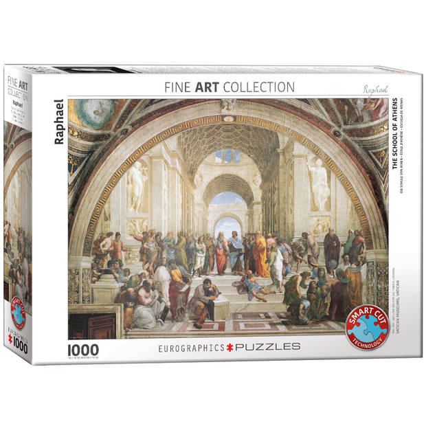 Eurographics puzzel School of Athens - Raphael - 1000 stukjes
