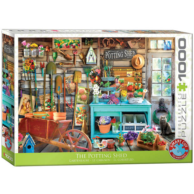Eurographics puzzel The Potting Shed - 1000 stukjes
