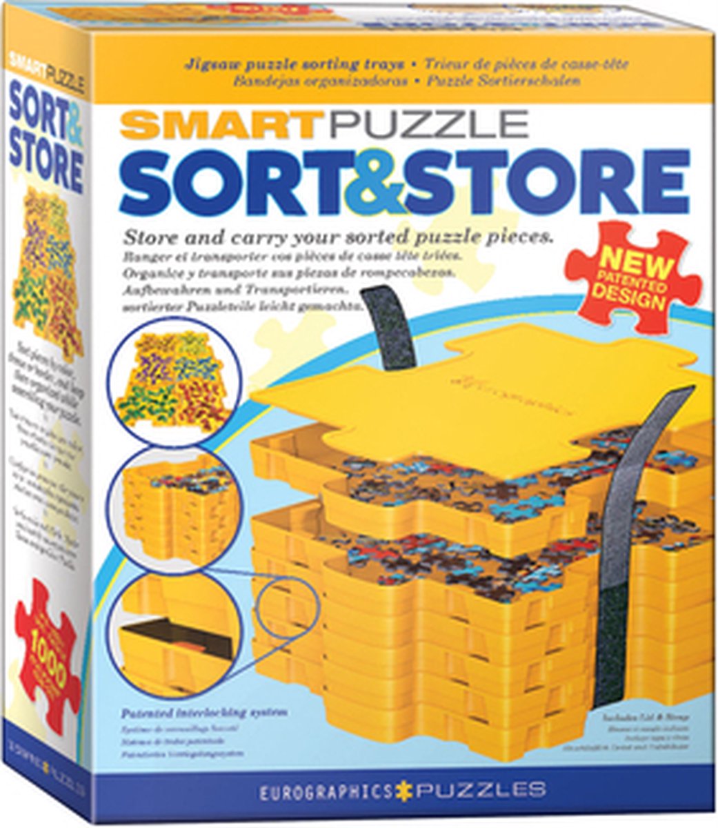 puzzel sorteerbakjes   - Smart Puzzle Sort & Store
