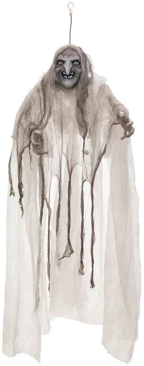 Halloween Heks Wit hangend