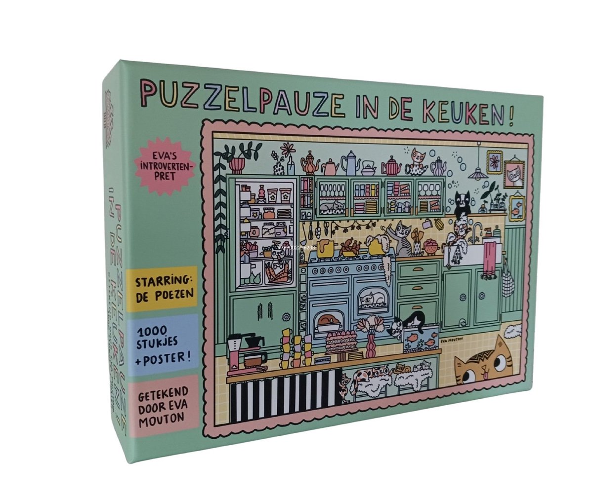 Evas introvertenpret: Puzzelpauze in de keuken