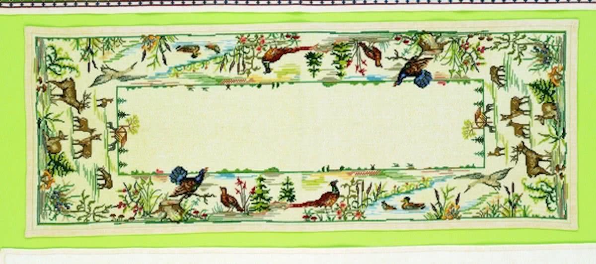 borduurpakket 23-014 tafelloper, herfst