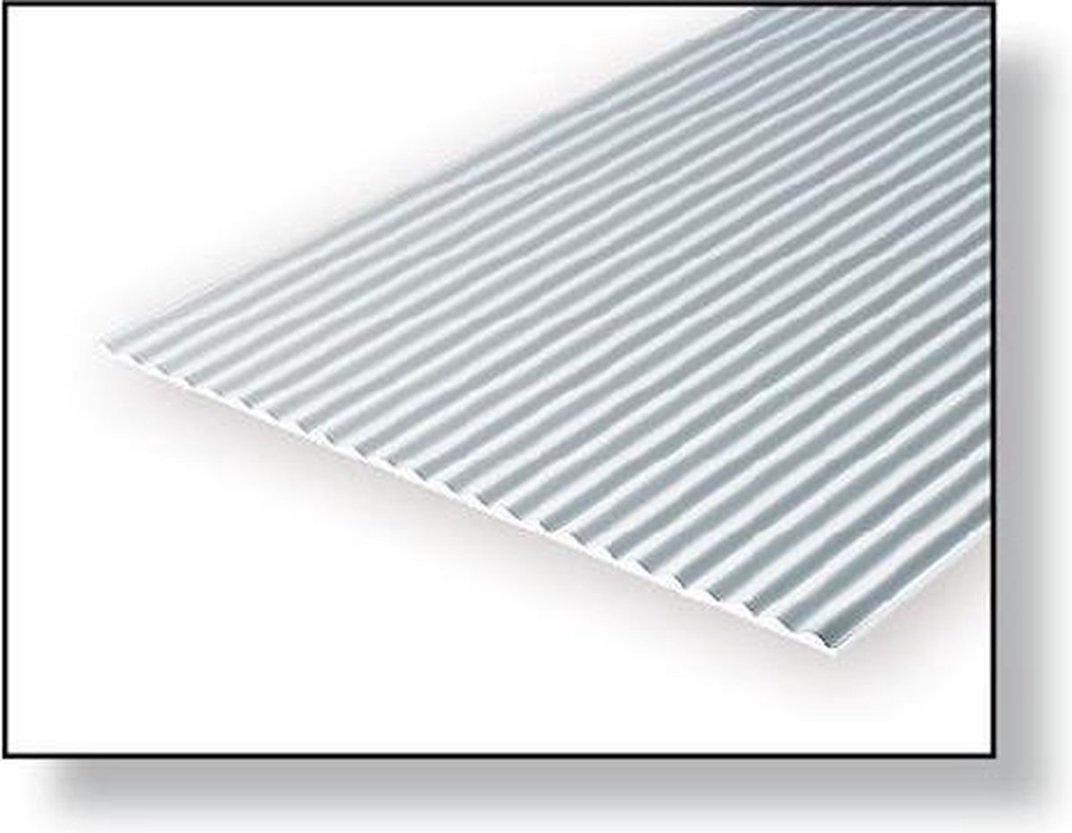 Evergreen Scale models Gegroefd 1mm HO car siding