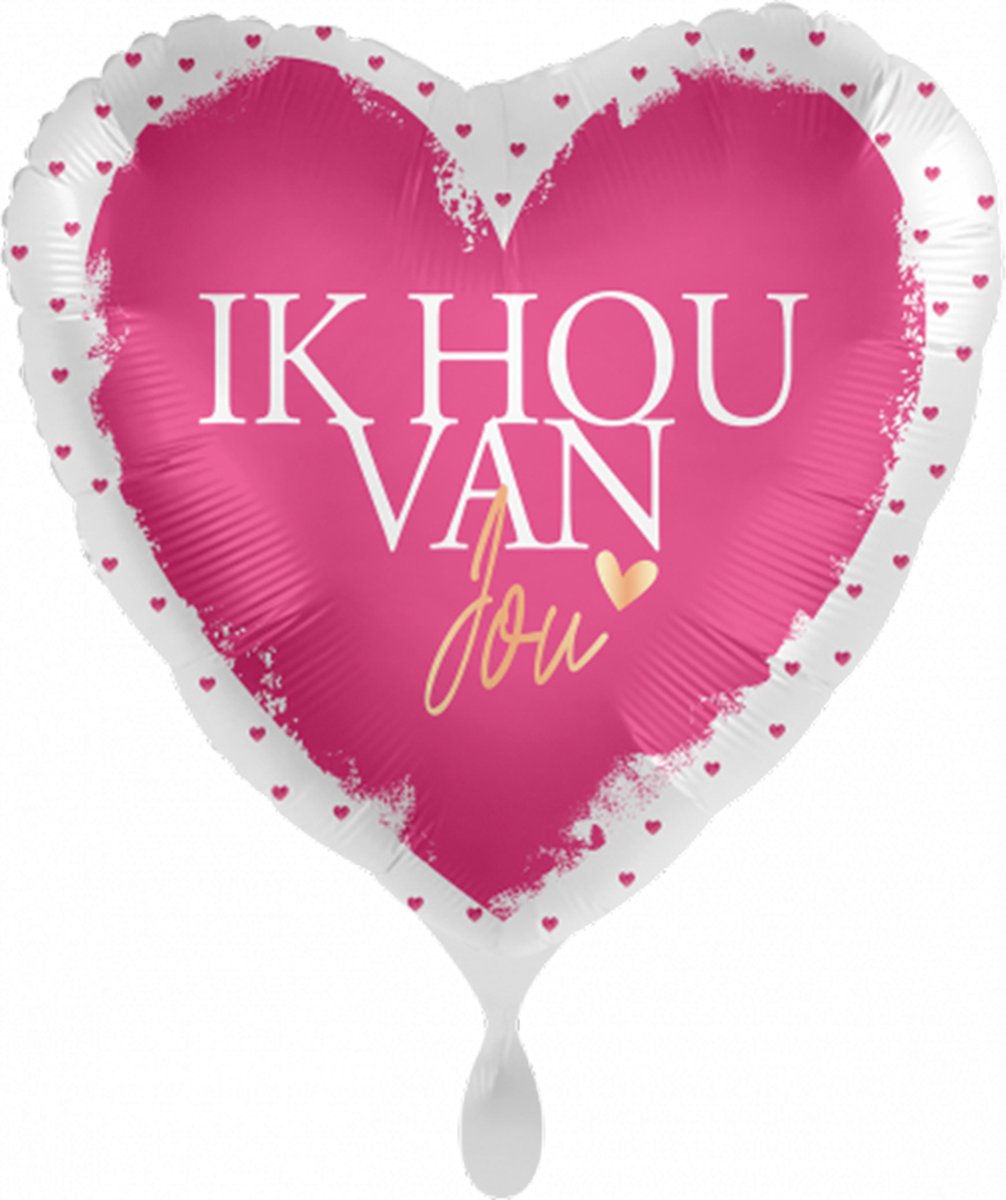 Folieballon - Ik hou van jou
