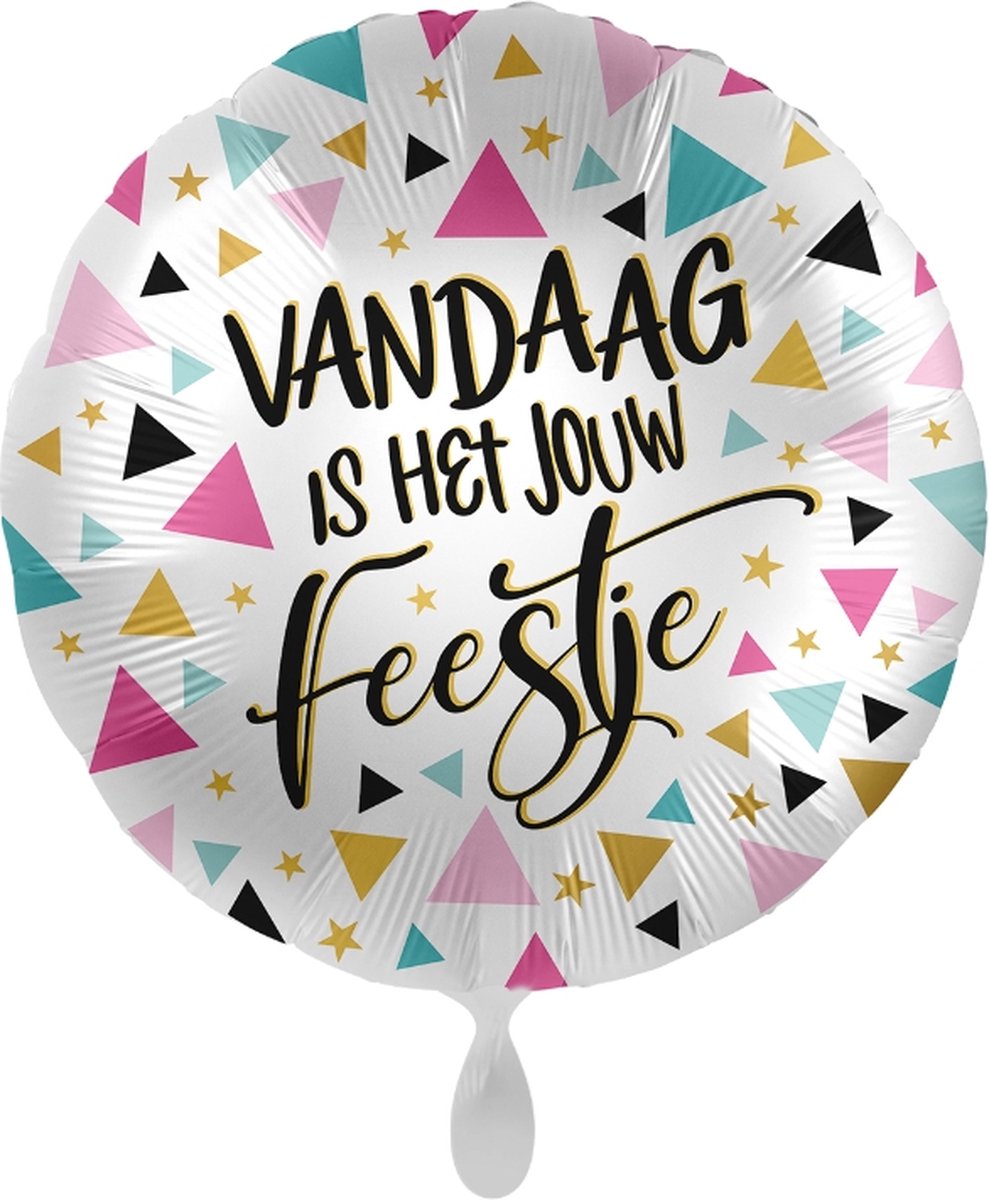 Folieballon - Vandaag is het jouw feestje