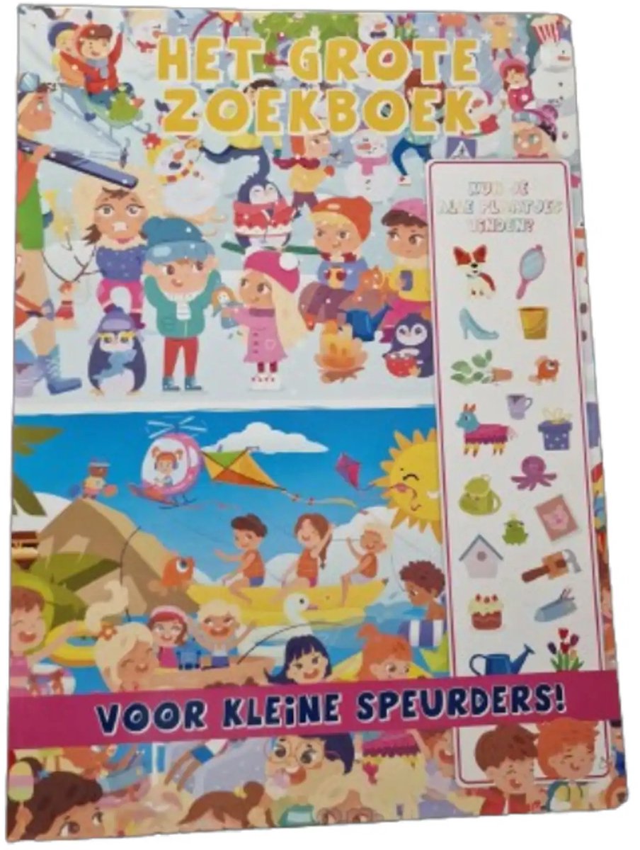 Het Grote Zoekboek seizoenen - Puzzel - Kinderen
