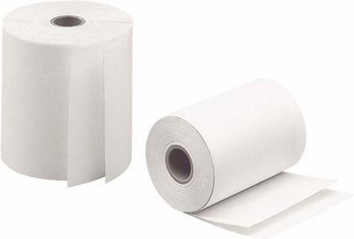 Exacompta Telrol, b 76 x d 70 x k 12 mm, Wit (pak 10 x 44 meter)