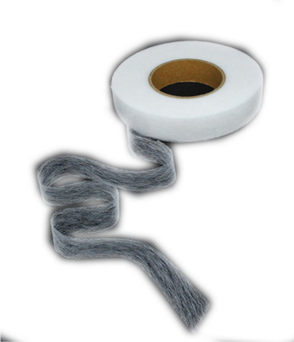 EXCITAT Strijklint - 64 m - 20 mm breed - voor het naaien en monteren van stoffen, broeken, gordijnen, kleding - 1 verpakking