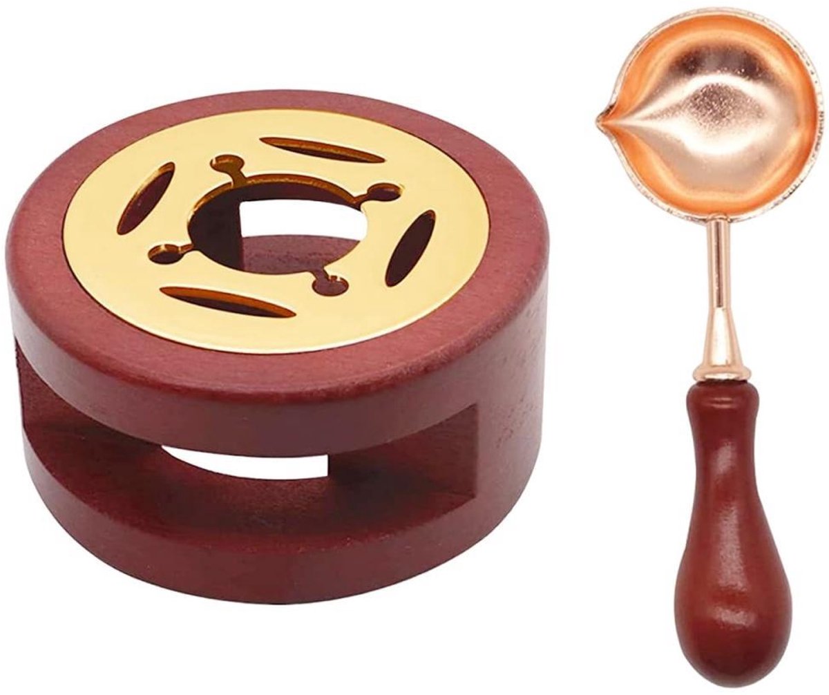EXCITAT Wax Sealing Oven - Wax Seal - Zegellakset - Geschikt voor het sluiten van enveloppen, het decoreren van cadeaus, het decoreren van kaarten