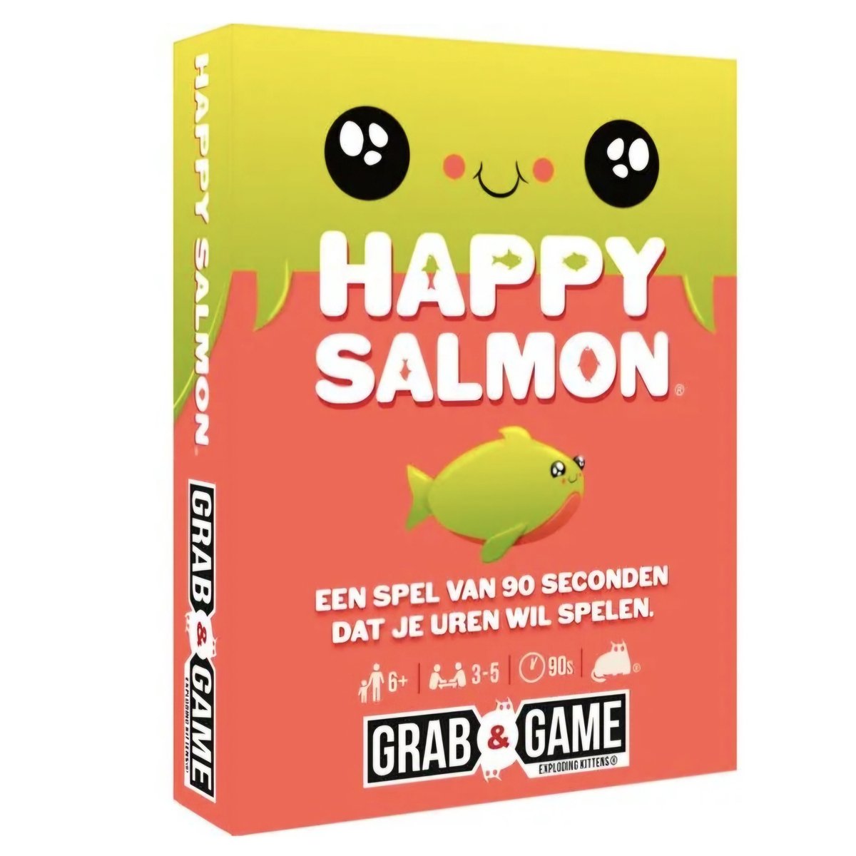 Exploding Kittens - Happy Salmon - Kaartspel - Gezelschapspel