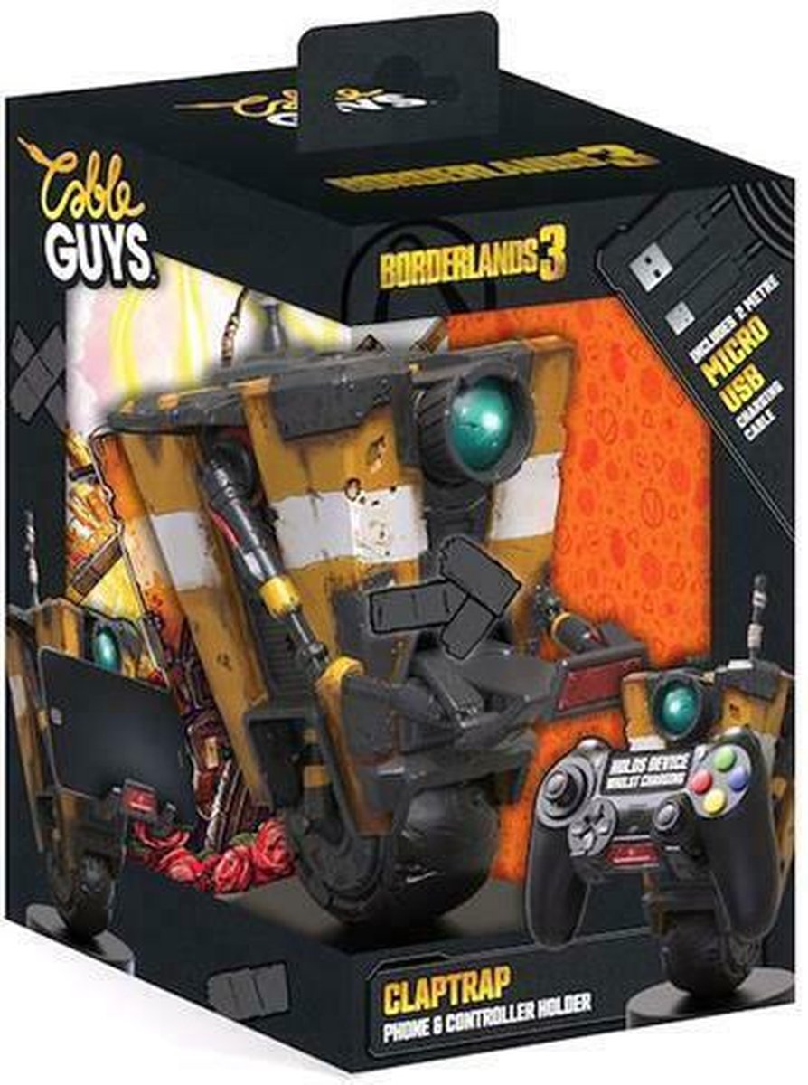 Cable Guy - Borderlands Clap Trap Phone & Controller Holder