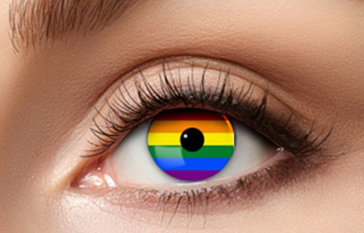 Pride kleurlenzen - Kleurrijke Regenboog jaarlenzen