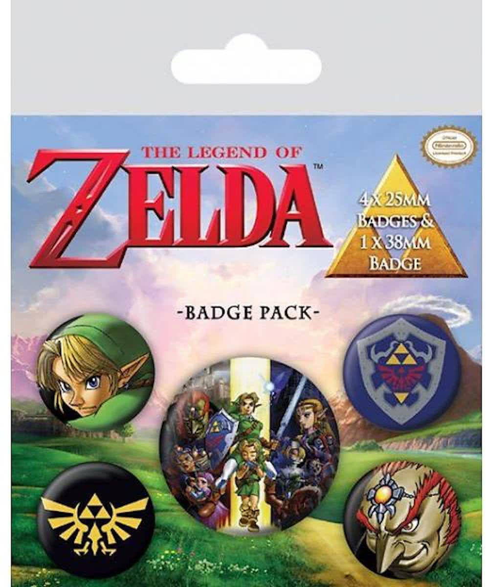 FANS The Legend Of Zelda - Badge Pack Buttons