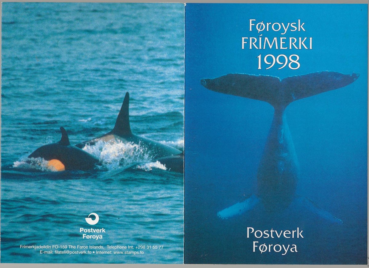 POSTZEGELS MAP   1998