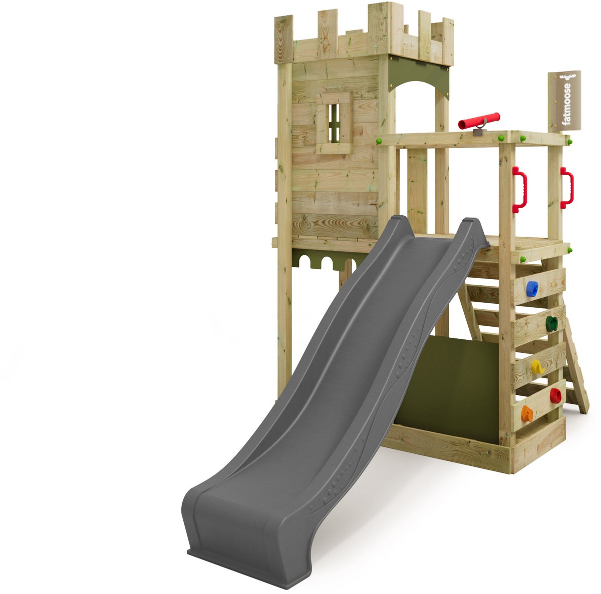 FATMOOSE BoldBaron Boost XXL - Speeltoestel - antraciet