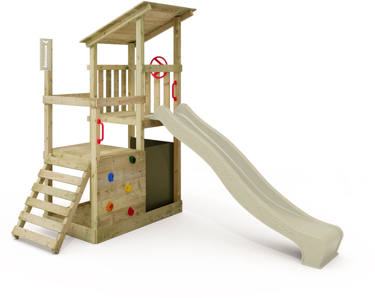 FATMOOSE FruityForest Fun XXL - Speeltoestel Tuin - Saliegroen