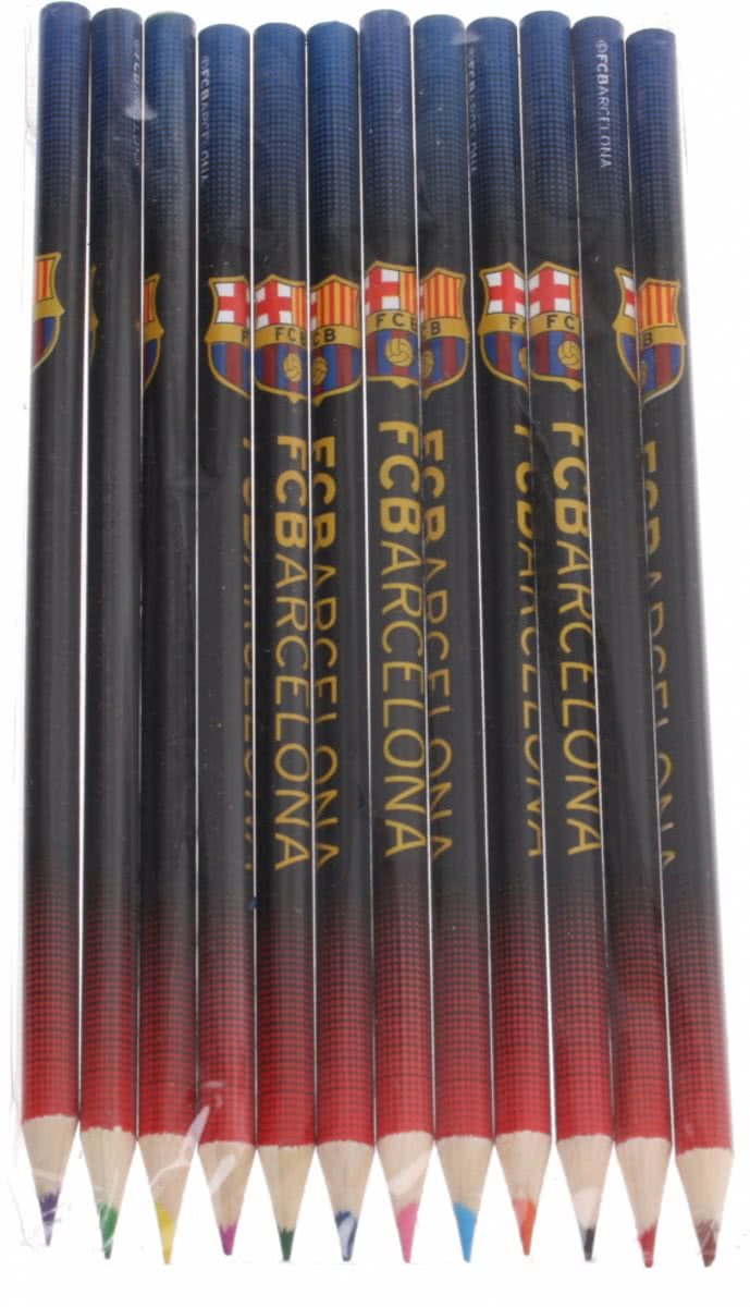 Fc Barcelona Kleurpotloden 12-delig