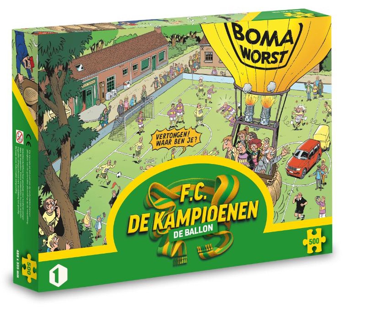 F.C. De Kampioenen puzzel - De ballon