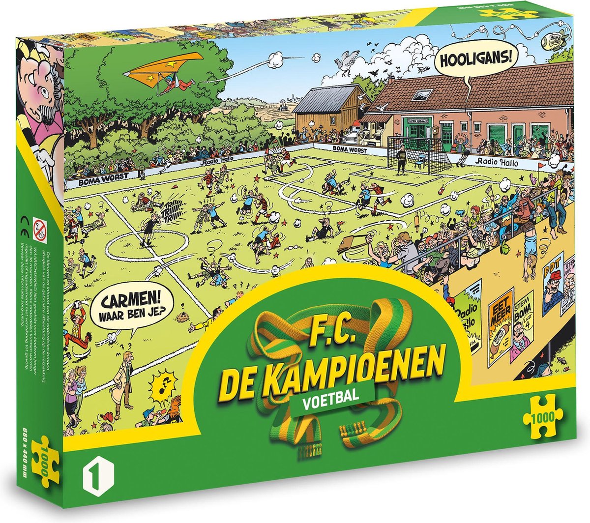 F.C. De Kampioenen puzzel - Voetbal - 1000 stukjes