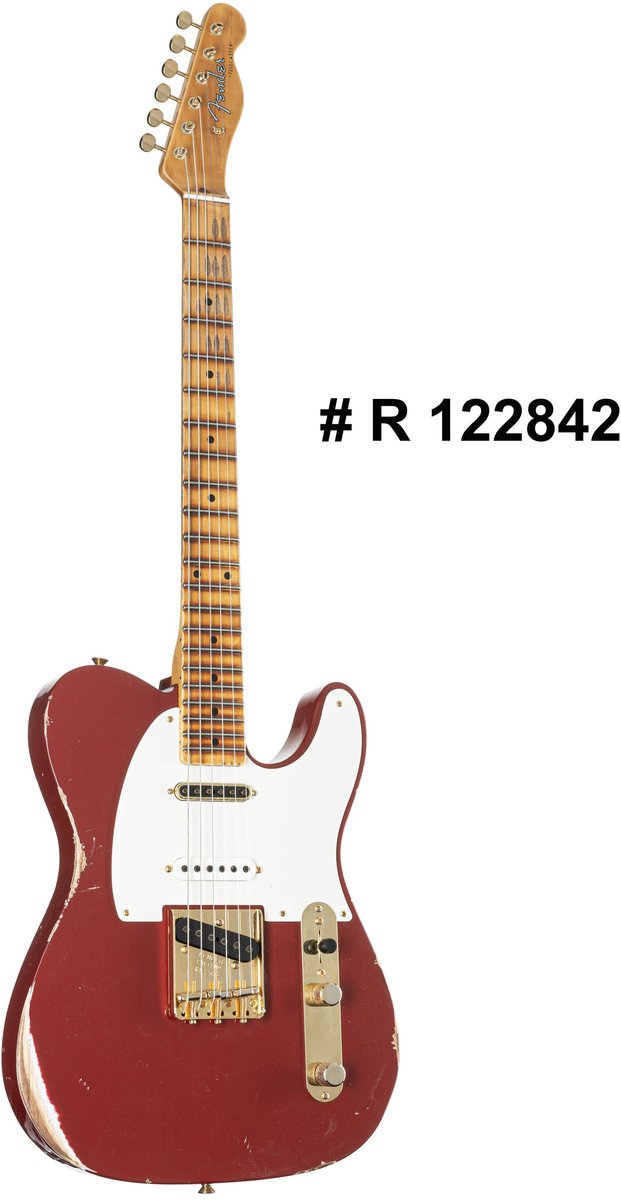 Fender Fender Limited Edition Hotshot Telecaster Relic Aged Cimarron Red - Elektrische gitaar