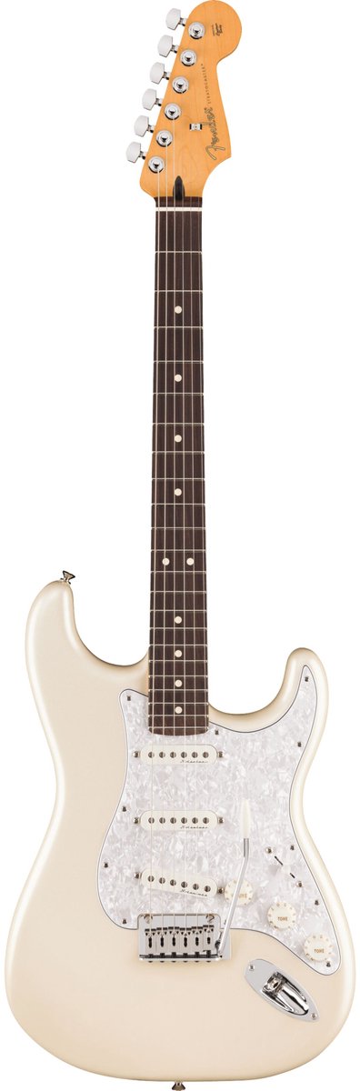 Fender Player II Modified Stratocaster RW Olympic Pearl - ST-Style elektrische gitaar