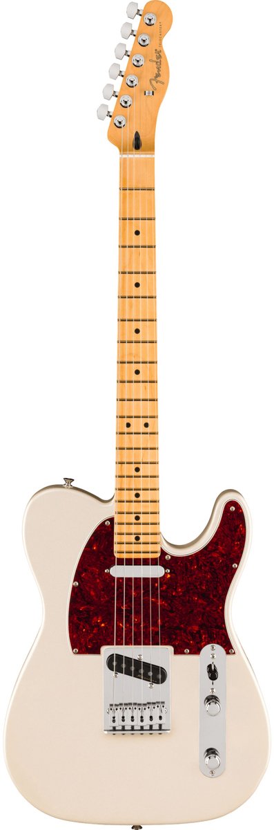 Fender Player II Modified Telecaster, Olympic Pearl MN - Elektrische gitaar - wit