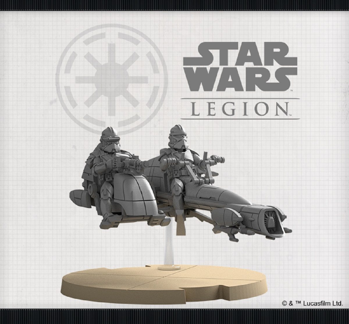 Star Wars Legion: BARC Speeder