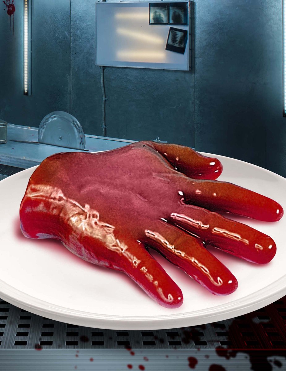 FIESTAS GUIRCA, S.L. - Handvormige geleivorm 27 x 17 cm