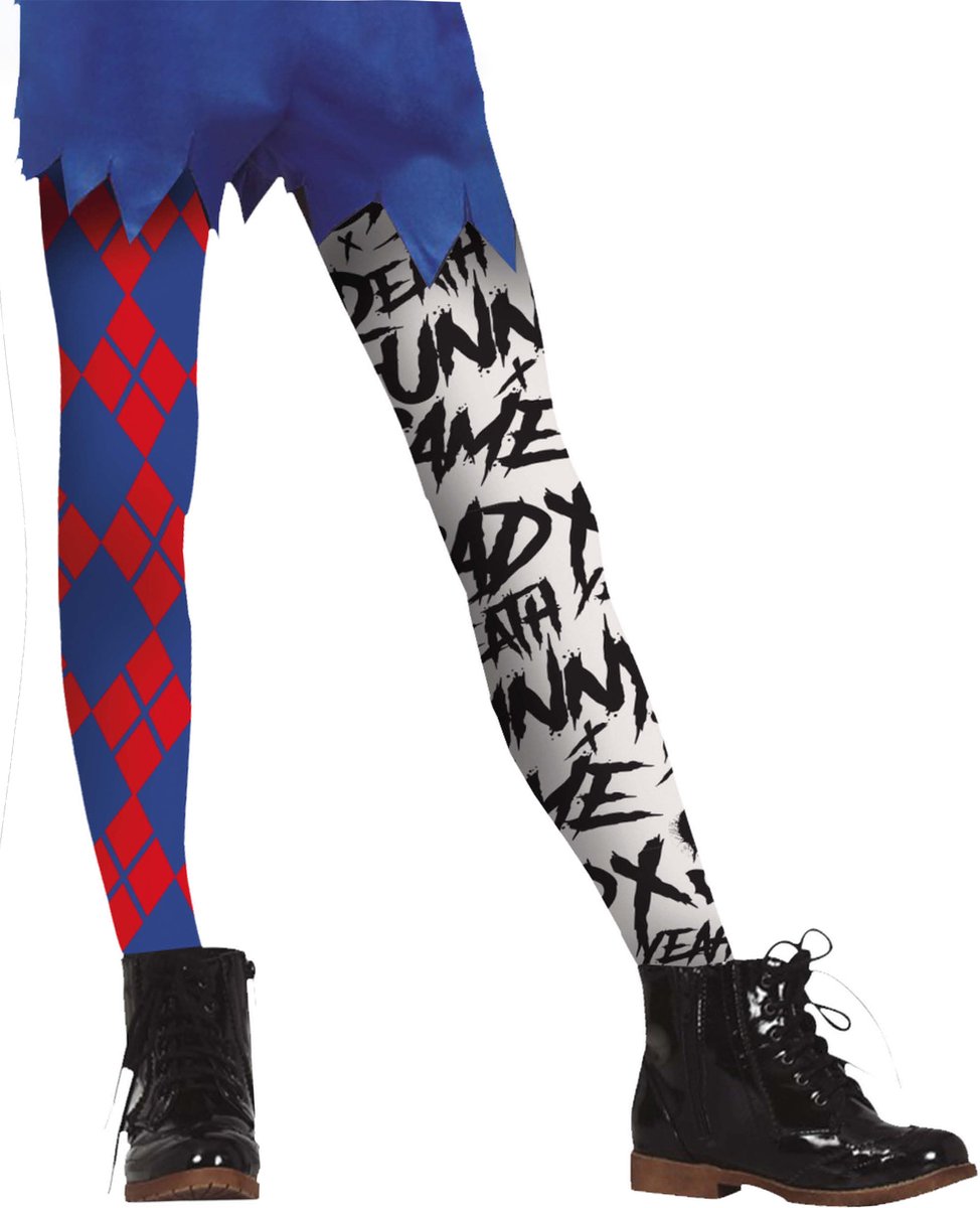 FIESTAS GUIRCA, S.L. - Maillot kwade harlekijn voor kinderen - 95/115 (3-6 jaar)