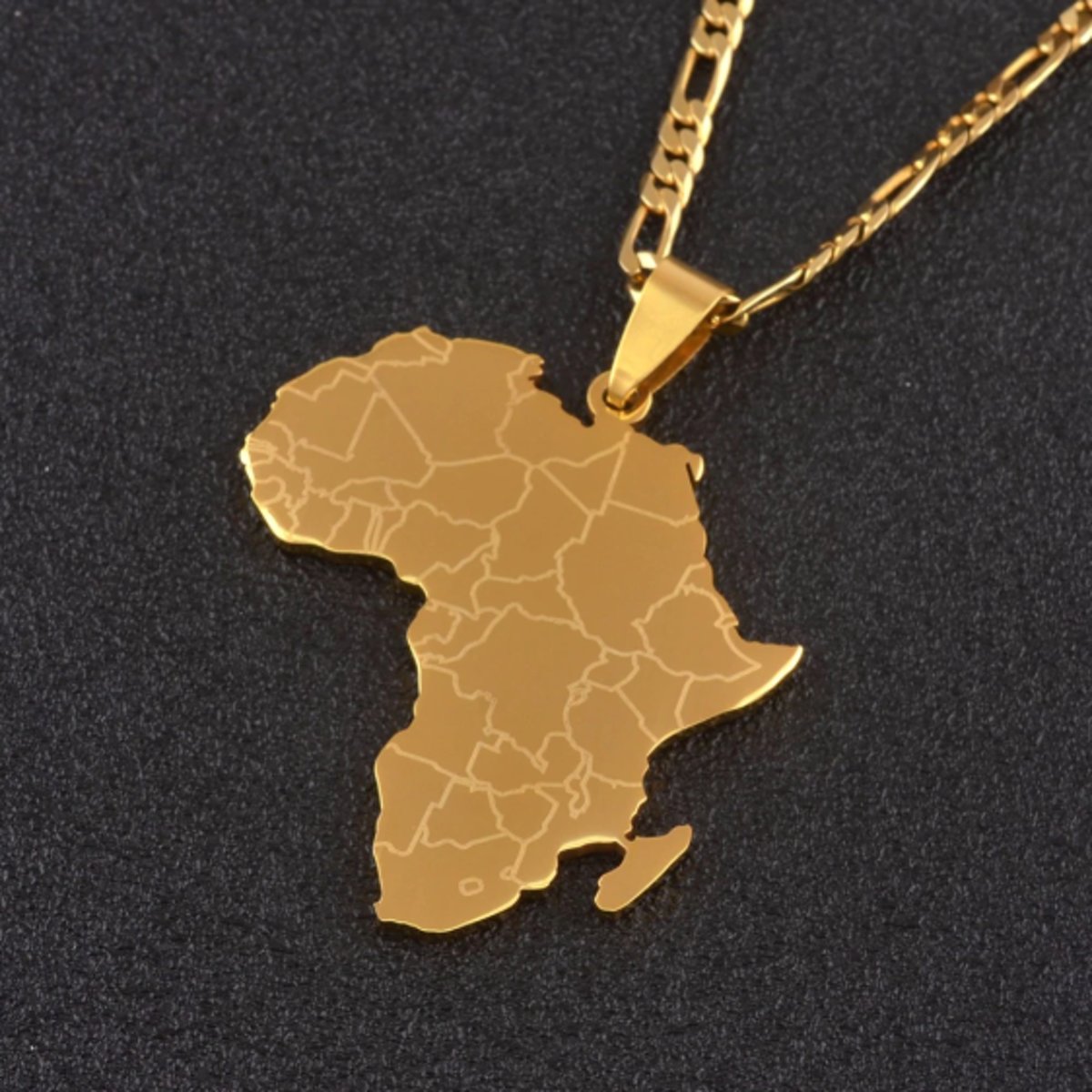 Afrika, Mandela, Krachtig, Africa, African-Proud, Mamma-Africa, Ketting, Hanger, Sierraad