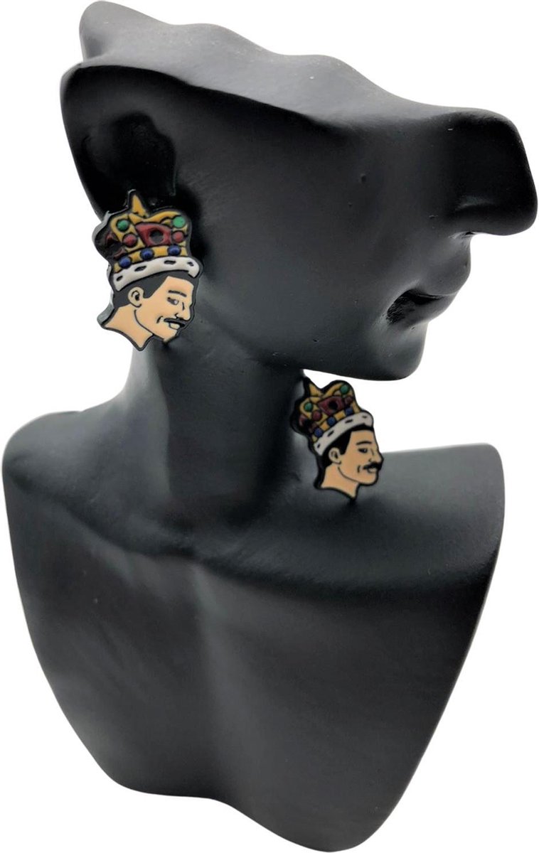 Freddie Mercury, Queen, Oorbellen, Oren, King Freddie, Bohemian Rhapsody,  Popster, Live Aid, Legende