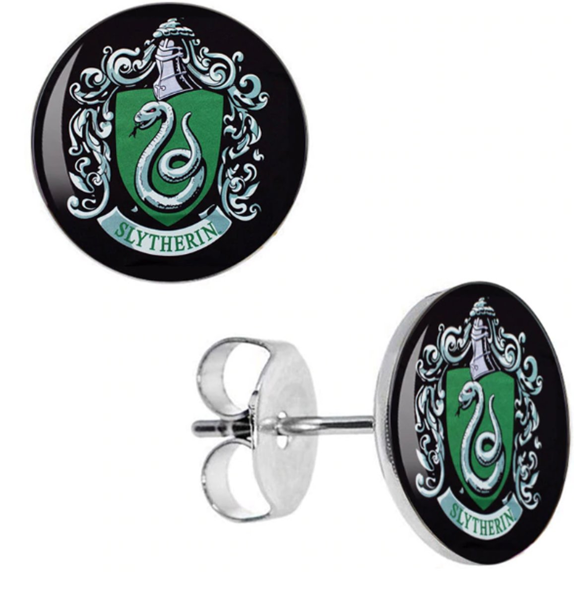 Harry Potter, Zweinstein, Slytherin/ Zwadderich, Oorbellen Setje, Oorbellen, Tovenaars, Magie, Magisch, Cosplay