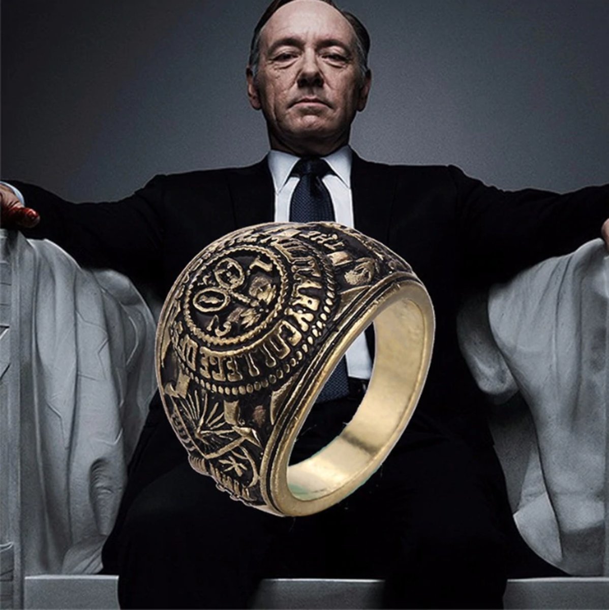 House Of Cards, Ring, Sieraad, Sentinel Citadel, Frank Underwoods, Emmys, Claire Underwood