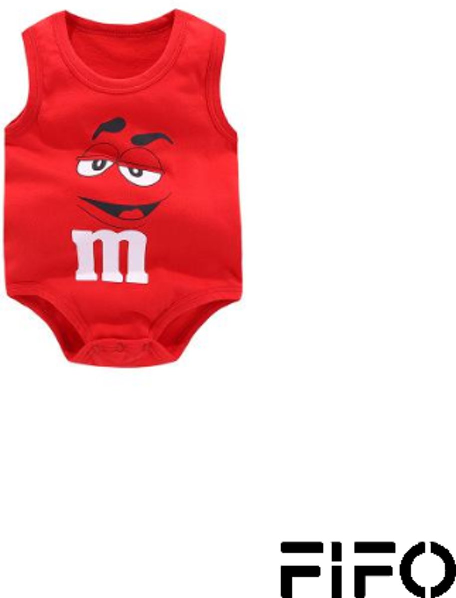 M&M Rood, Babypakje, Baby Romper