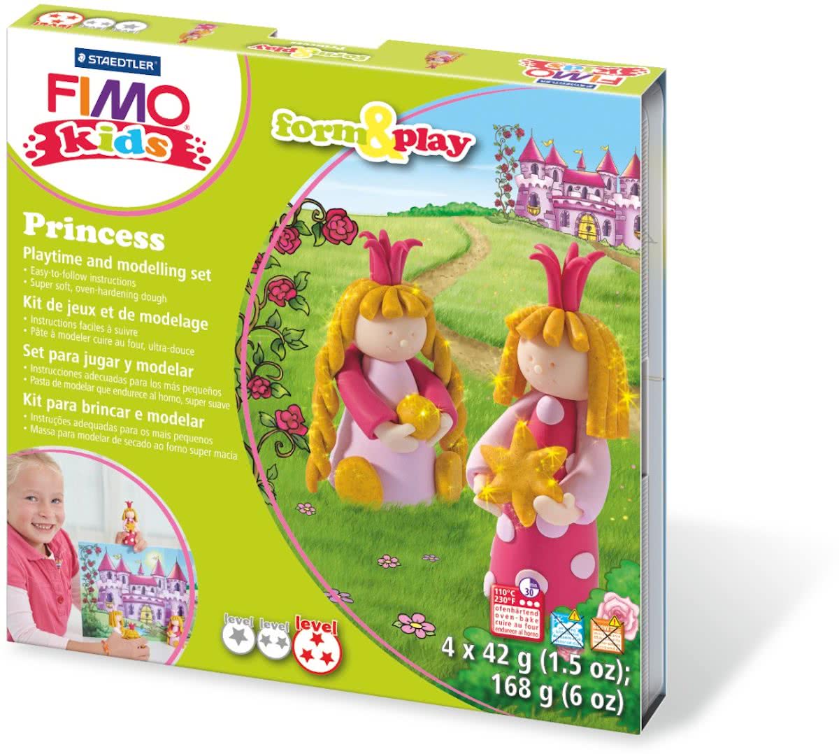 Staedtler Fimo Kids play & form prinses