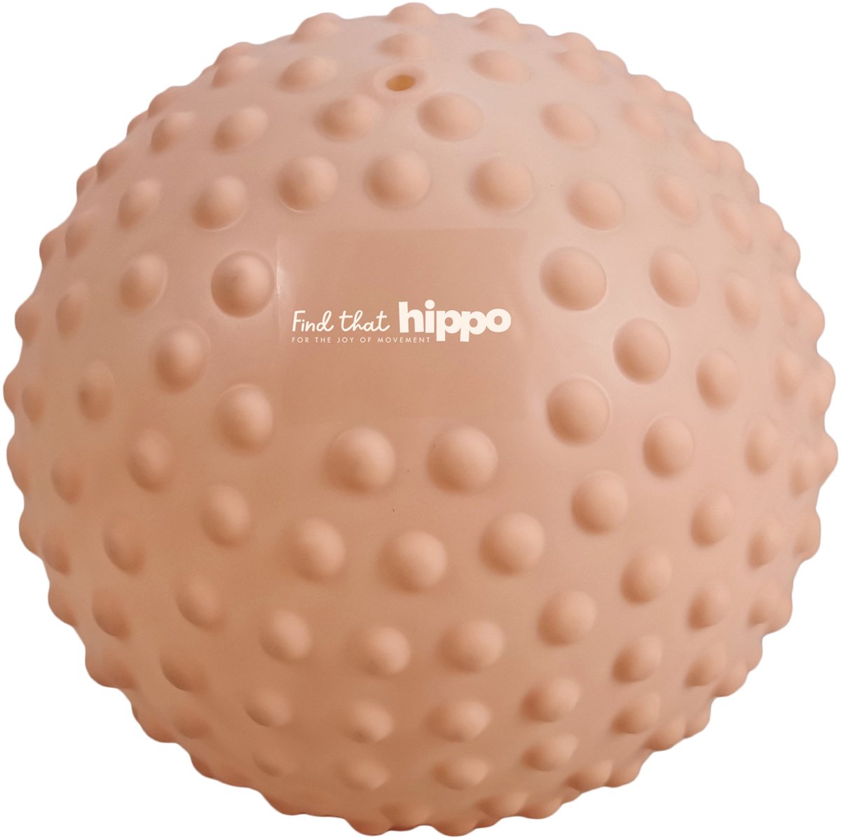 Find that Hippo: SENSORY BALL Large / WOESTIJNZAND diam.22cm, in doos, 6m+